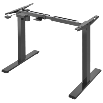 Gamma | Essentials Bureau Onderstel Elektrisch Verstelbaar Zwart (Zit/Sta) Kopen? | Tafelpoten-Staanders