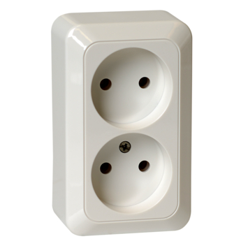 Gamma | Ok Stopcontact Opbouw Dubbel Wit Kopen? | Stopcontacten