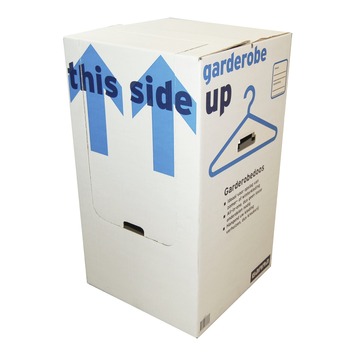 Gamma | Gamma Garderobedoos Karton Wit 90X50X50 Cm Kopen? | Verhuisdozen-Inpakbenodigdheden