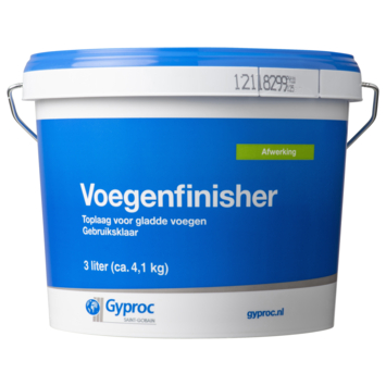 Gamma | Gyproc Voegenfinisher Wit T.b.v. Gipsplaatvuller 3 Liter Kopen? | Houtrotvuller