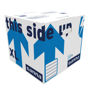 Gamma | Gamma Verhuisdoos Xl Karton Wit 47X47X42 Cm Kopen? | Verhuisdozen-Inpakbenodigdheden