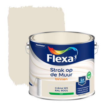 Gamma | Flexa Strak Op De Muur Creme Mat 2,5 Liter Kopen? | Muurverf-Binnen