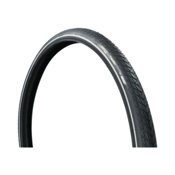 Gamma | Dresco Anti-Lek Buitenband Traveller 28 X 1.60 (42-622) Reflectie Zwart Kopen? | Fietsbanden