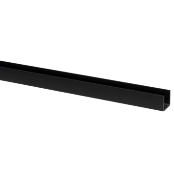 Gamma | U-Profiel Kunststof Zwart 9X13 Mm 260 Cm Kopen? |