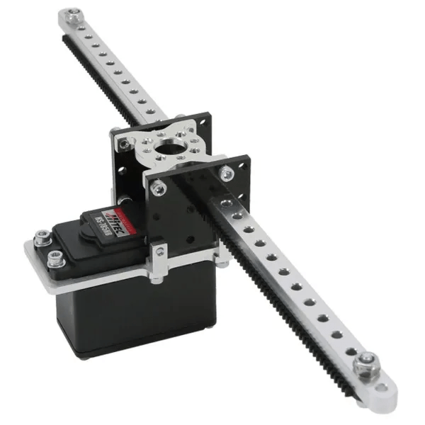 Gear Rack Kit for Hitec HS785HB servo motor (perpendicular)