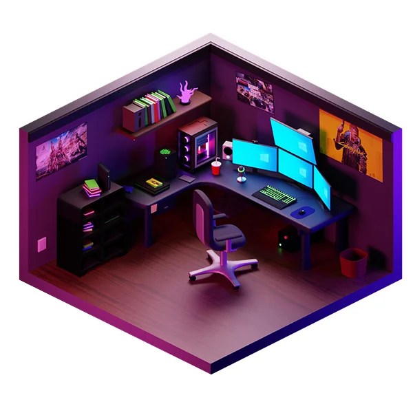 RAKCHA ROOM V3 Gaming Room Tunisie MEGA PC