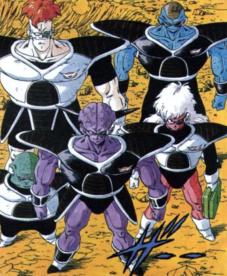 Ginyu Force Characters Giant Bomb