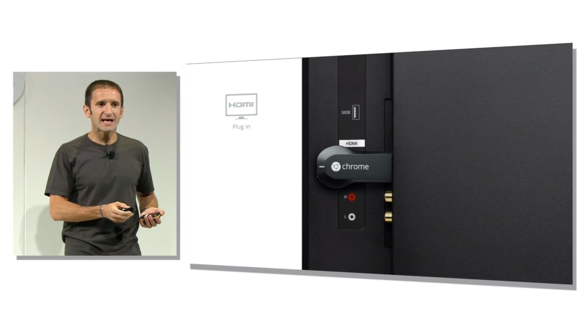 Bilder streamen mit Chromecast Fotos und LiveKameraBild
