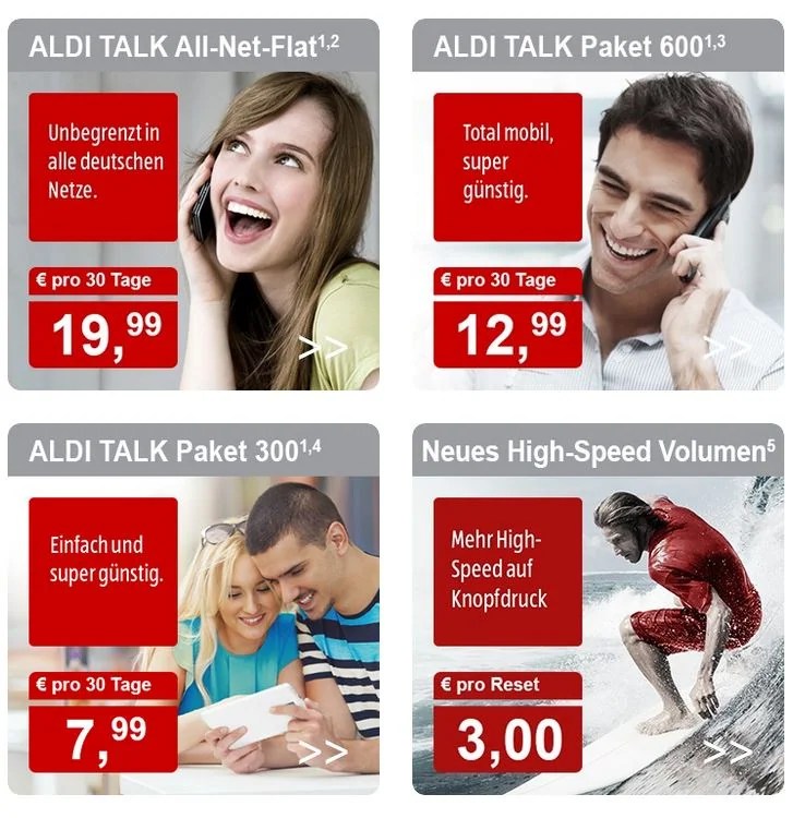 Aldi Talk LTE Netzabdeckung, Geschwindigkeit, Kosten im Überblick
