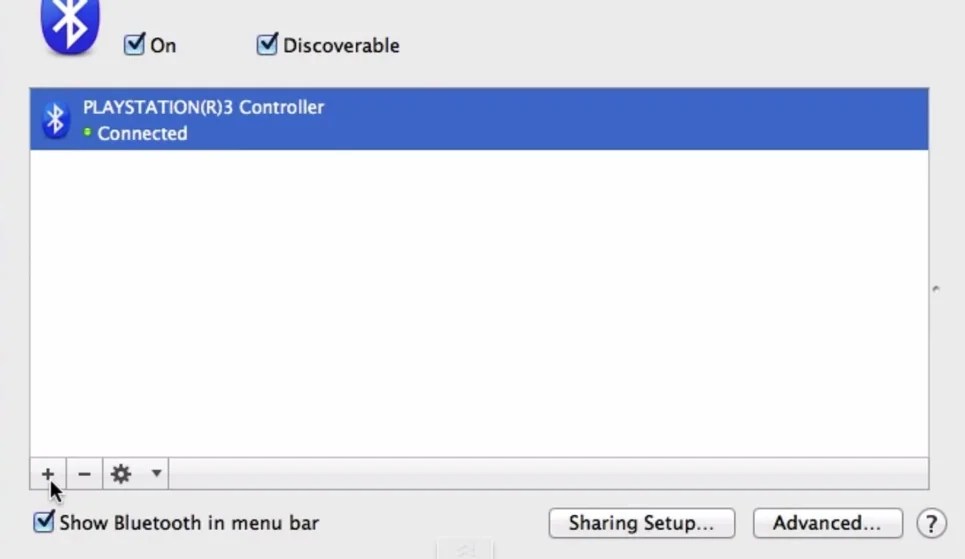 PS3Controller mit Mac verbinden über Bluetooth eine Anleitung
