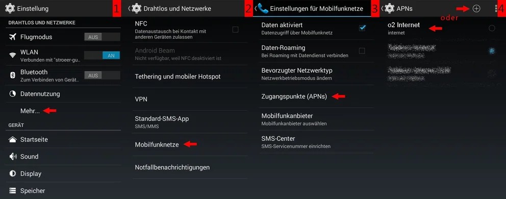 O2 APNEinstellungen einrichten so geht's