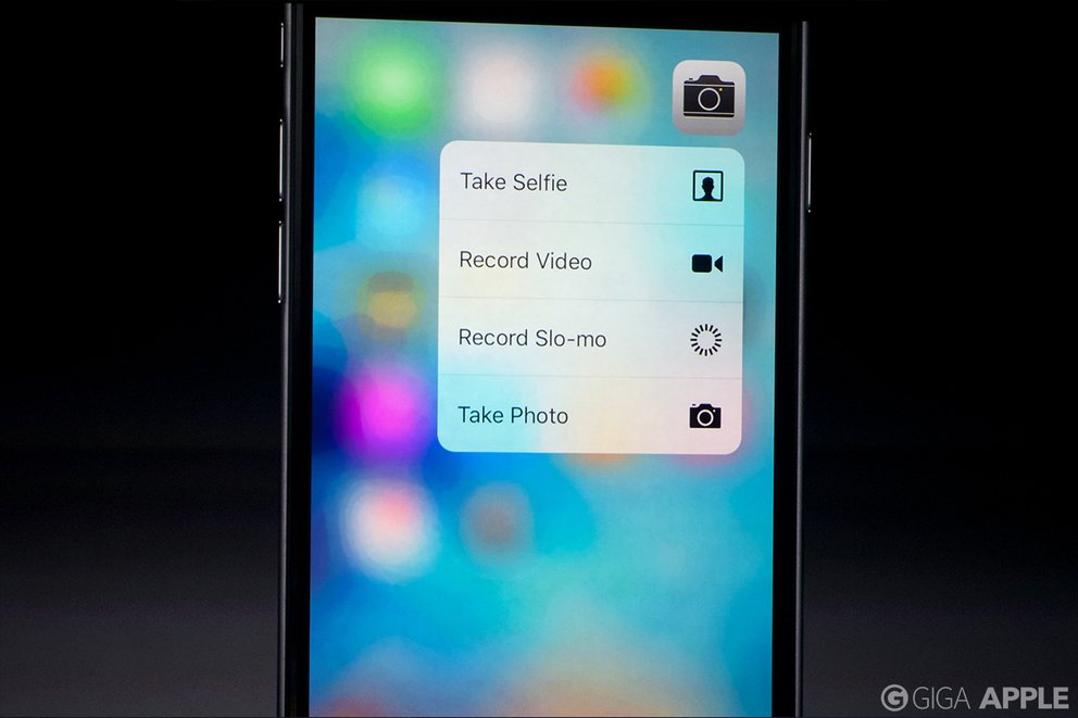 3D Touch mit iPhone 6 geht das?