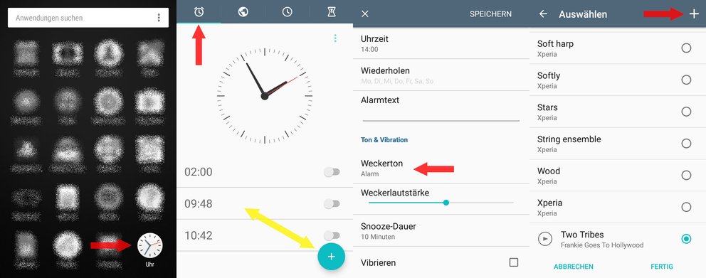 Wecker Mit eigener Musik aufwachen (Android & iOS)