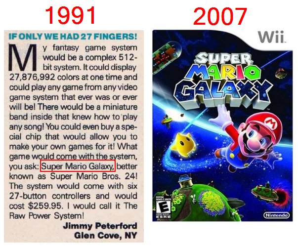 Super Mario Galaxy, Wii und Co. Bereits vor 16 Jahren hatte ein Kind