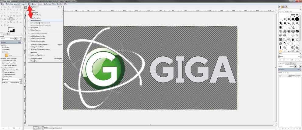 StickerEffekt erstellen Bilder mit GIMP umranden so geht's