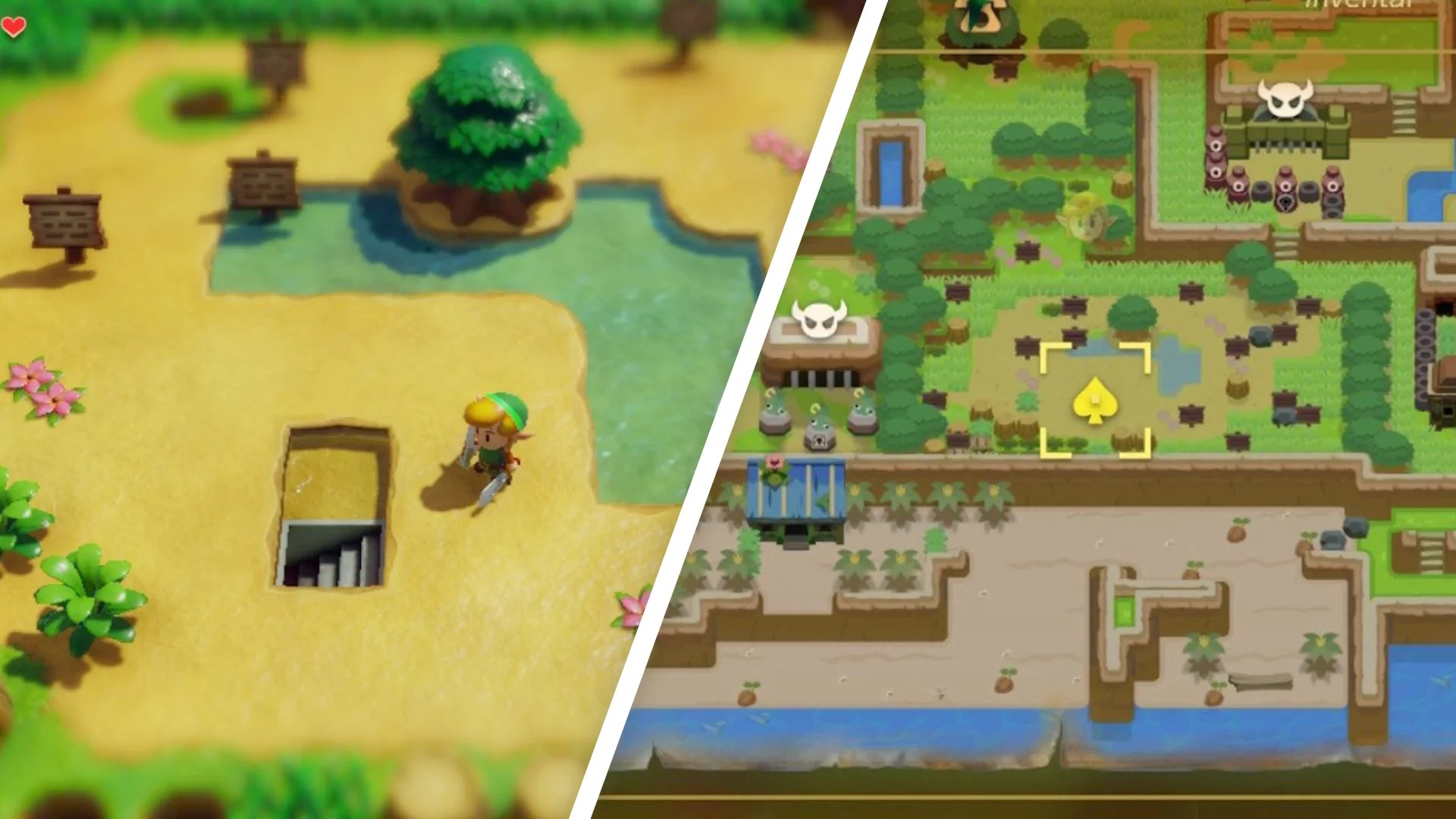 Zelda Link's Awakening Alle Lieder für die Ocarina Fundorte und