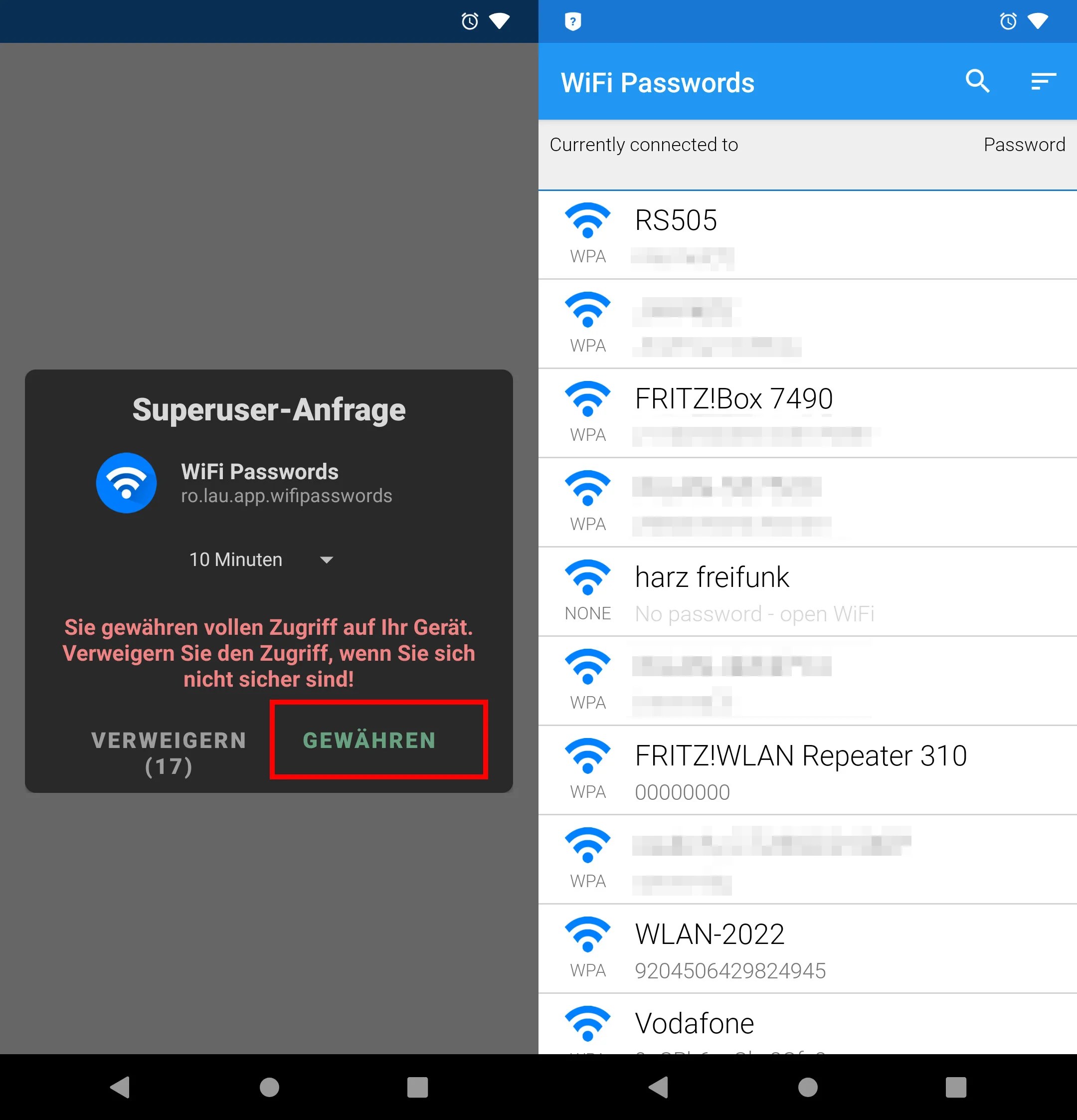 Android WLAN Passwort anzeigen und teilen so geht's