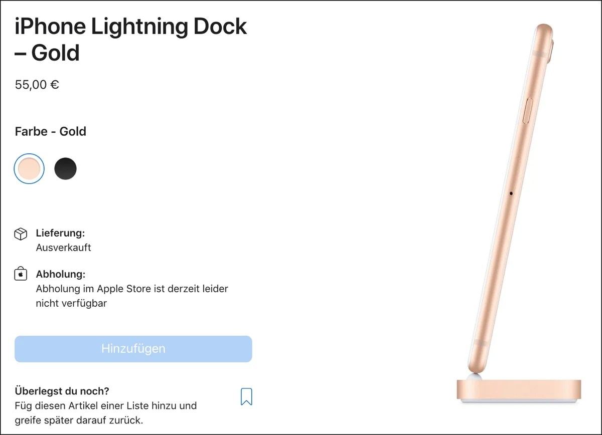 Apple zieht iPhoneZubehör den Stecker Ein Klassiker macht den Abgang