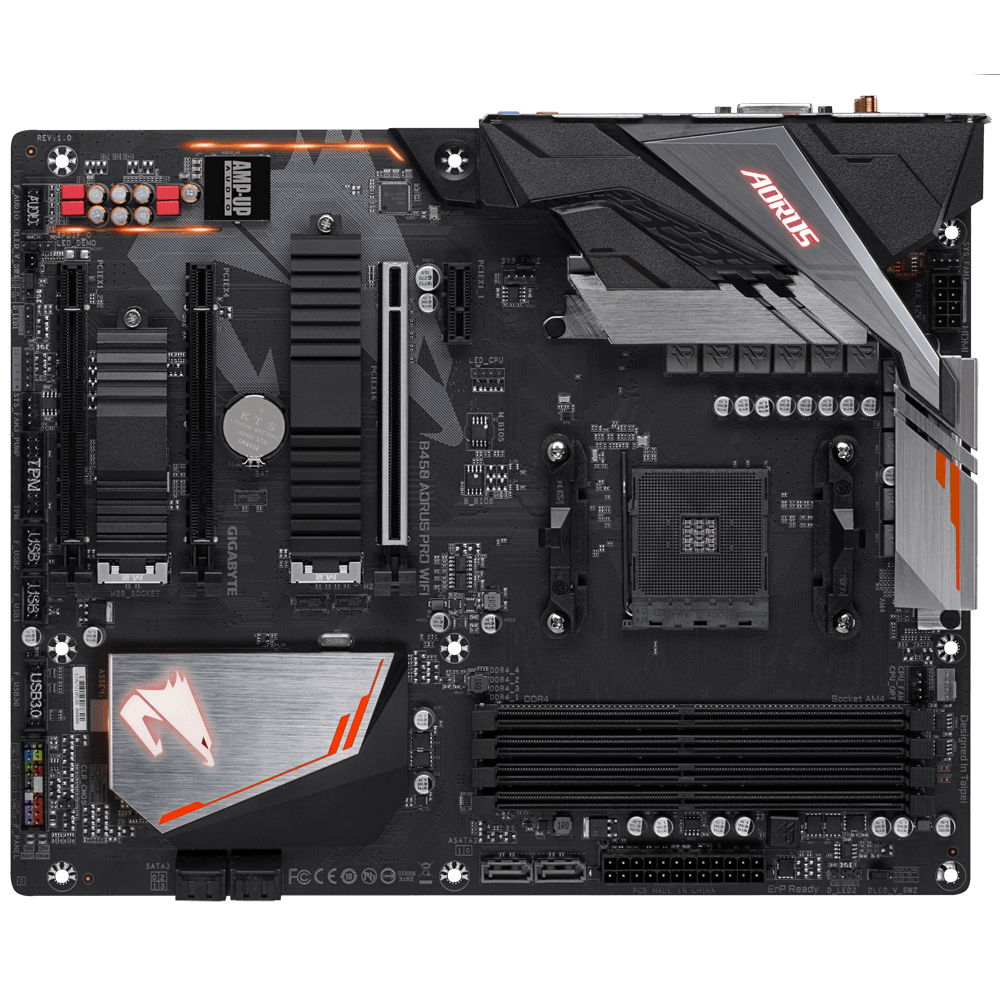B450 AORUS PRO WIFI Motherboard｜AORUS GIGABYTE México