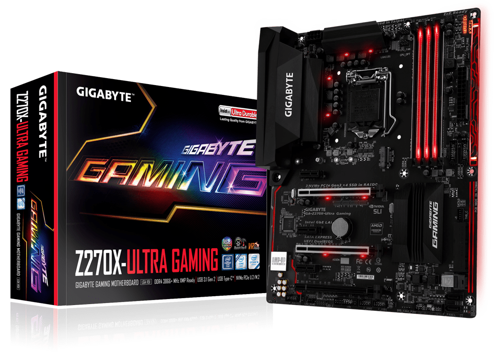 GAZ270XUltra Gaming (rev. 1.0) Key Features Motherboard GIGABYTE