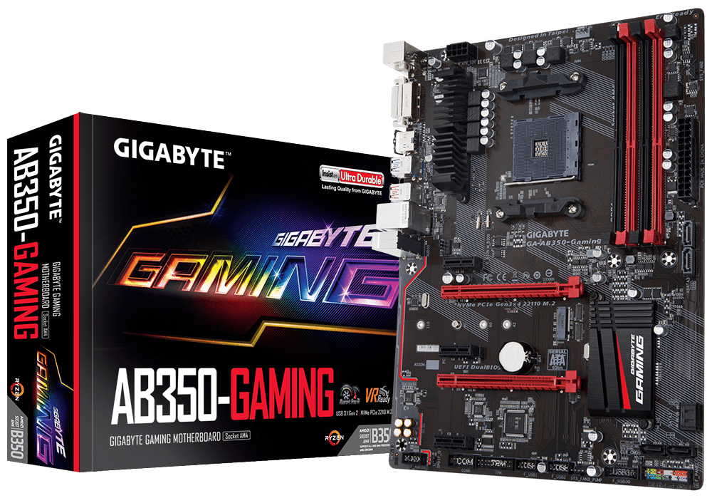GA-AB350-Gaming (rev. 1.x) Key Features | Motherboard - GIGABYTE 