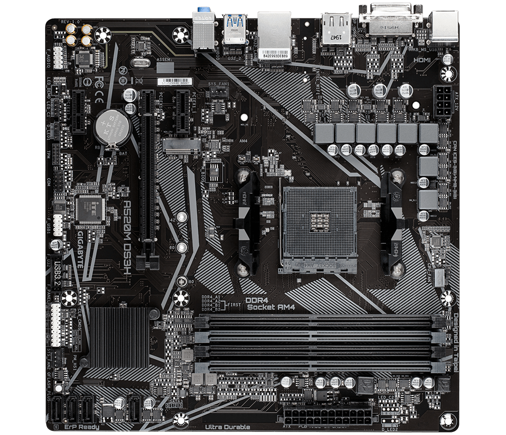 Gigabyte A520M DS3H Hardwareluxx