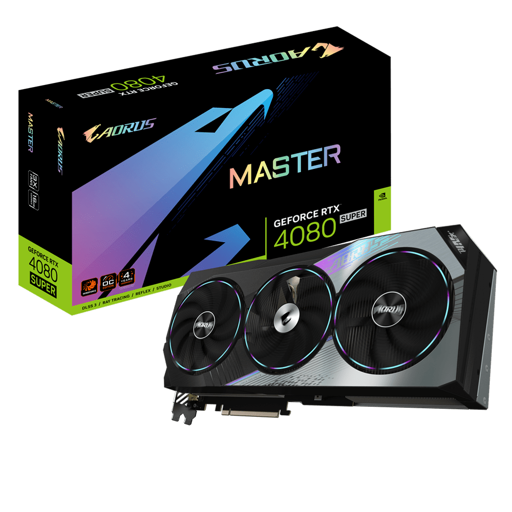 AORUS GeForce RTX™ 4080 SUPER MASTER 16G Key Features Graphics Card