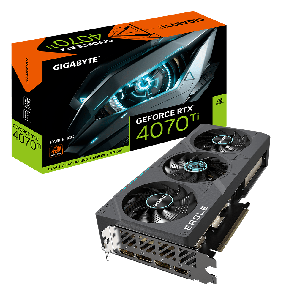 GeForce RTX™ 4070 Ti EAGLE 12G (rev. 2.0) 主な特徴 グラフィックスカード GIGABYTE