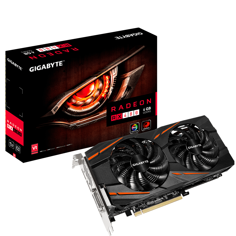 Radeon™ RX 480 WINDFORCE 4G｜AORUS GIGABYTE الأردن