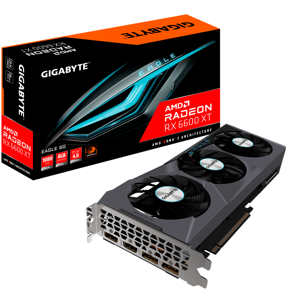 Radeon™ RX 6600 XT EAGLE 8G Key Features | Graphics Card - GIGABYTE Global