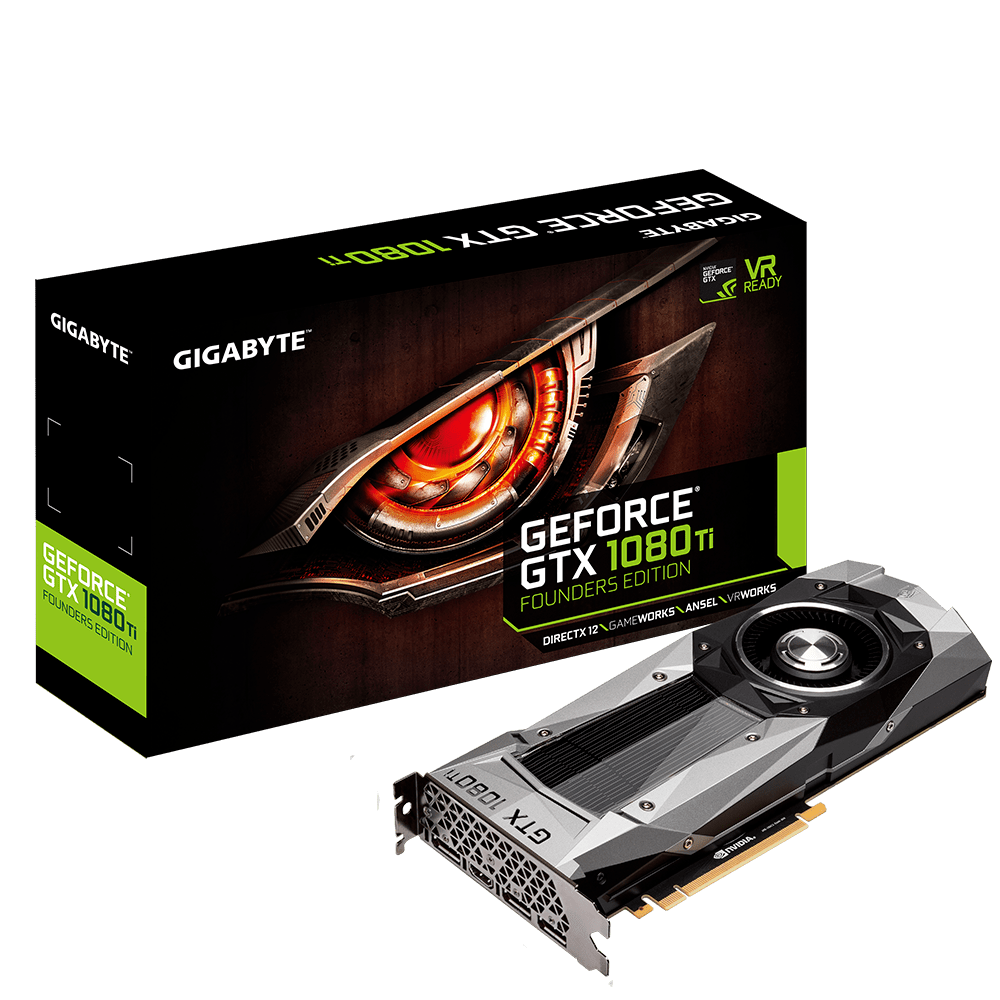 GeForce® GTX 1080 Ti Founders Edition 11G Key Features Graphics Card