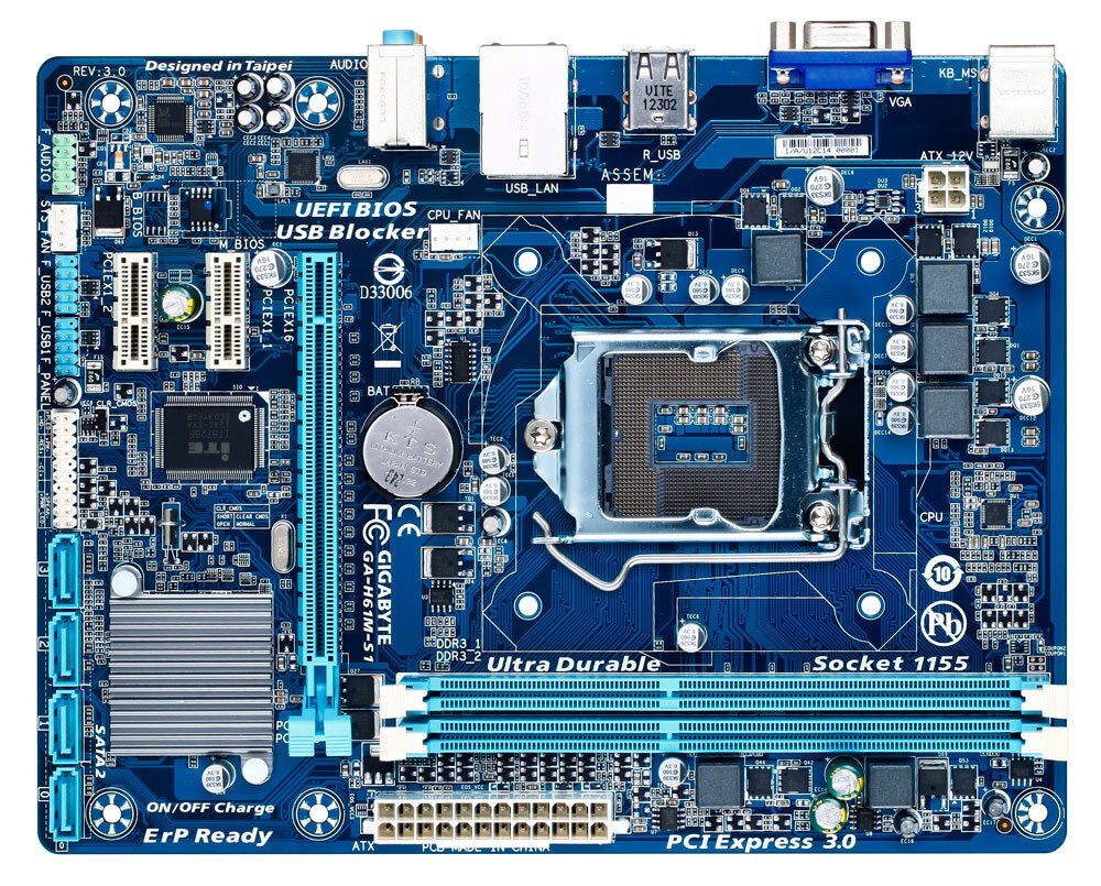 Ga-H61M-S1 (Rev. 3.0) Galeri Foto | Motherboard - Gigabyte Indonesia