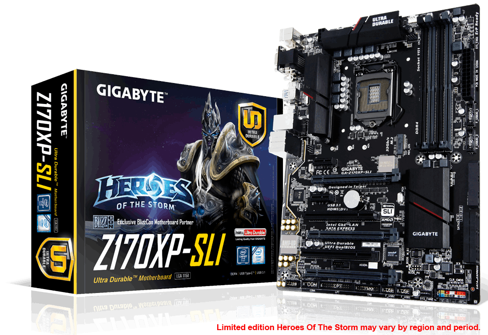 GA-Z170XP-SLI (rev. 1.0) Specification | Motherboard - GIGABYTE Global
