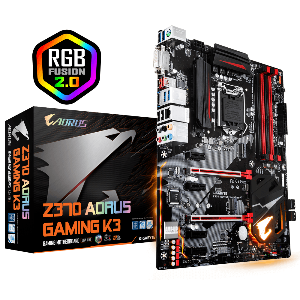 Z370 AORUS Gaming K3 (rev. 1.0) Key Features Motherboard GIGABYTE