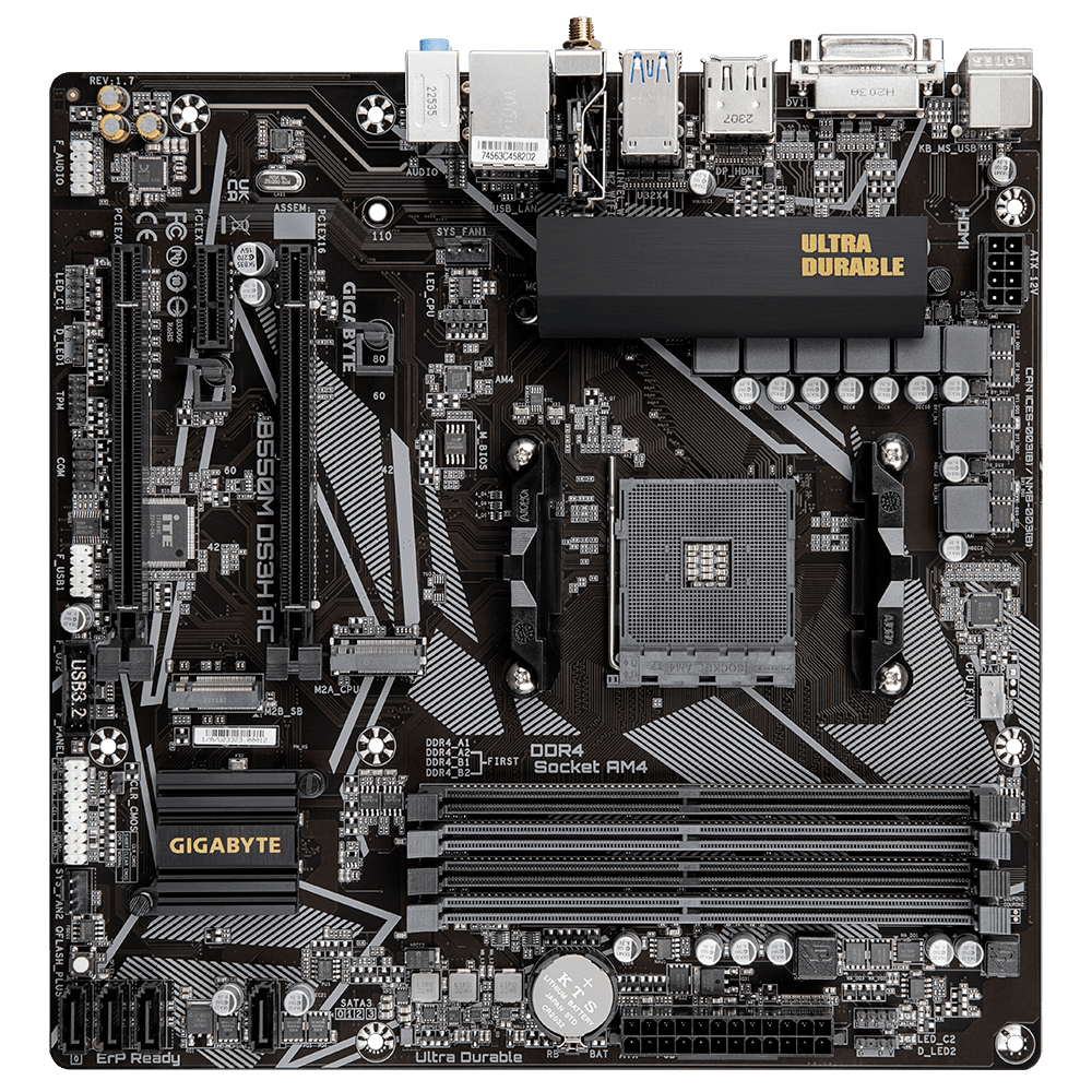 B550M DS3H AC｜GIGABYTE