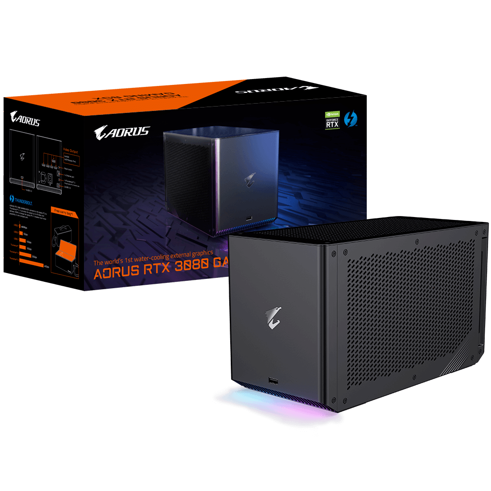 AORUS RTX 3080 GAMING BOX (rev. 1.0) Key Features Graphics Card