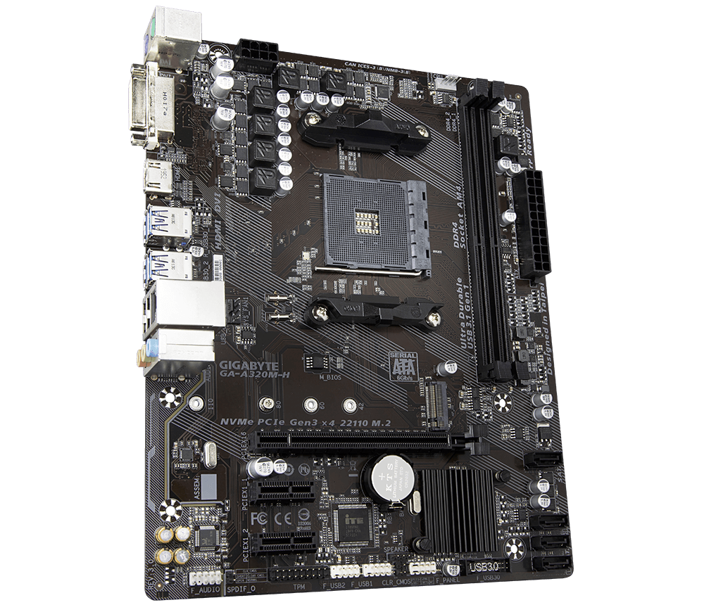 GIGABYTE A320M H Motherboard｜AORUS GIGABYTE Nederland