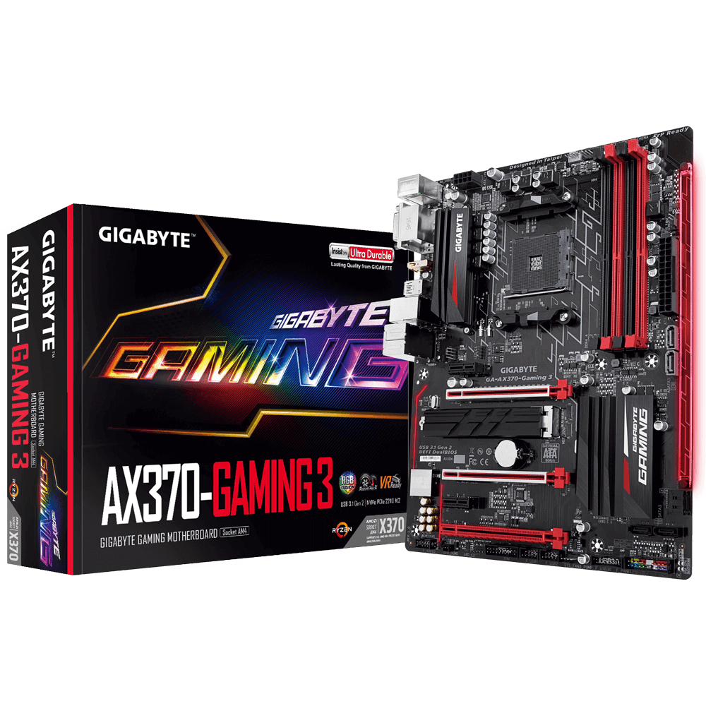 GAAX370Gaming 3 (rev. 1.x) Key Features Motherboard GIGABYTE Global