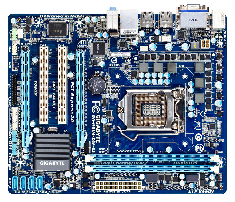 GAH61MD2PB3 (rev. 1.0) Overview Motherboard GIGABYTE Global