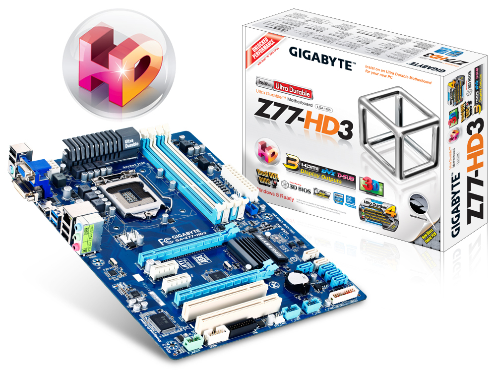 GAZ77HD3 (rev. 1.0) Overview Motherboard GIGABYTE Global