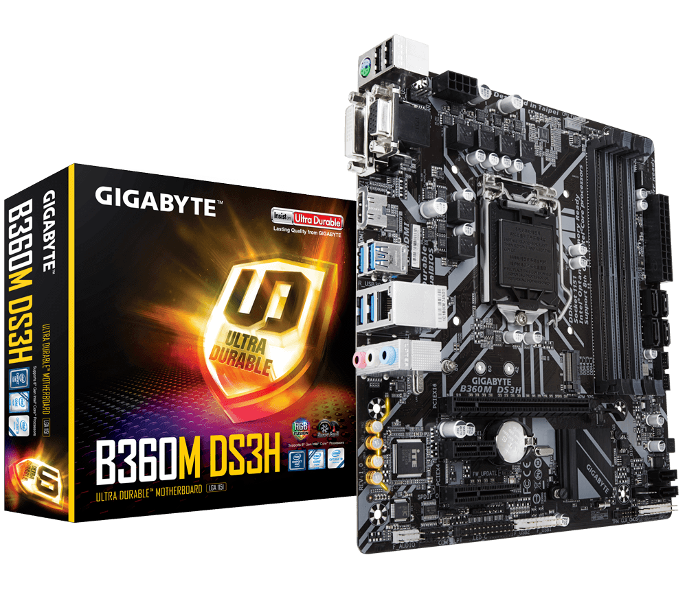 B360M DS3H (rev. 1.0) Specification Motherboard GIGABYTE Canada
