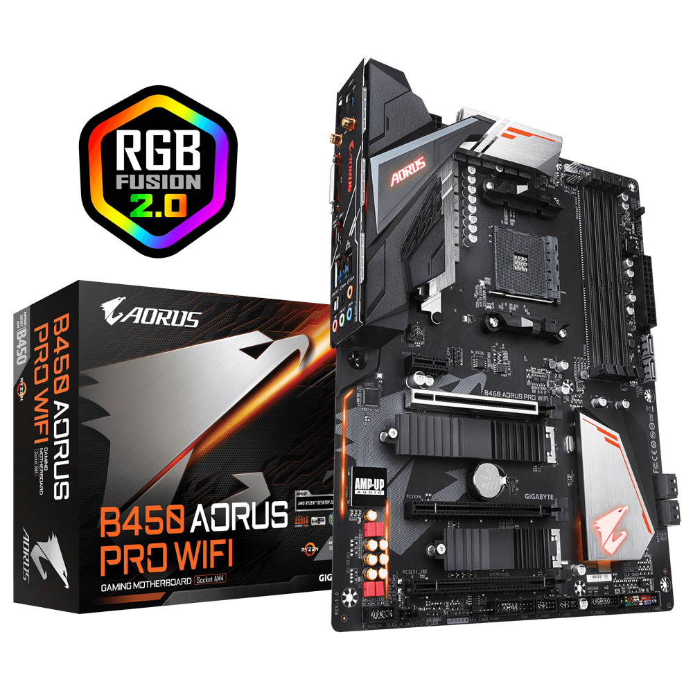 B450 AORUS PRO WIFI (rev. 1.x) Key Features Motherboard GIGABYTE U.S.A.