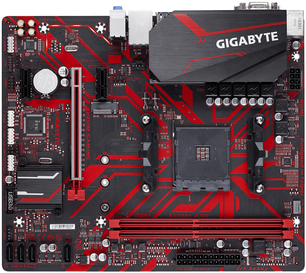 GIGABYTE B450M GAMING Motherboard｜GIGABYTE