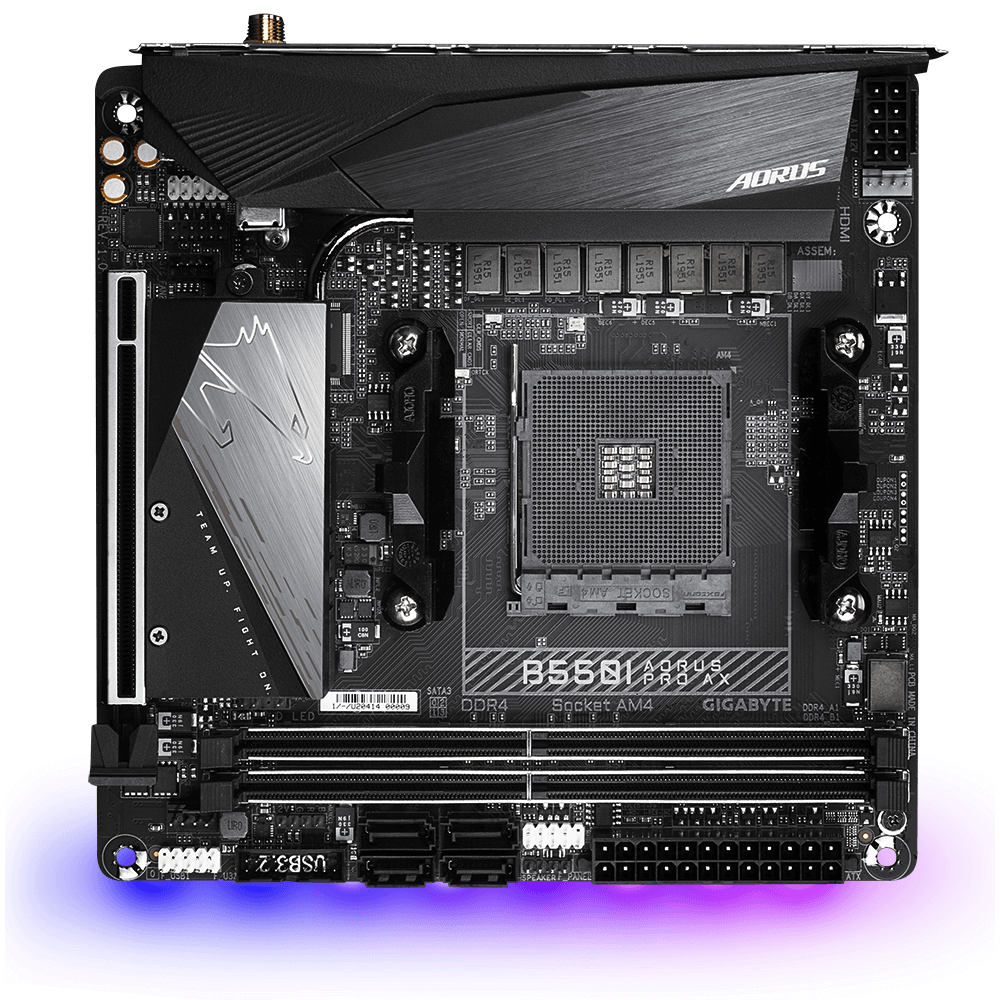 B550I AORUS PRO AX Specification | Motherboard - GIGABYTE Global