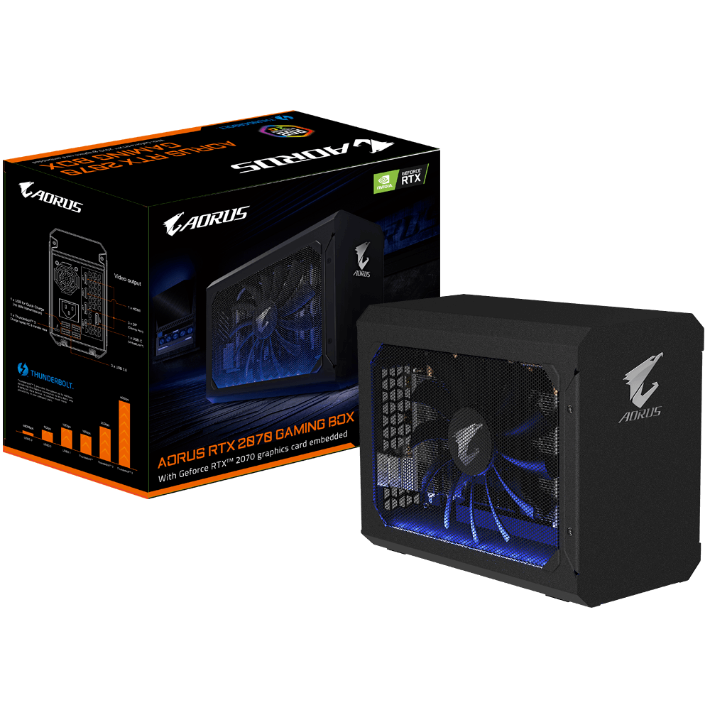 AORUS RTX 2070 GAMING BOX Key Features Graphics Card GIGABYTE Bulgaria