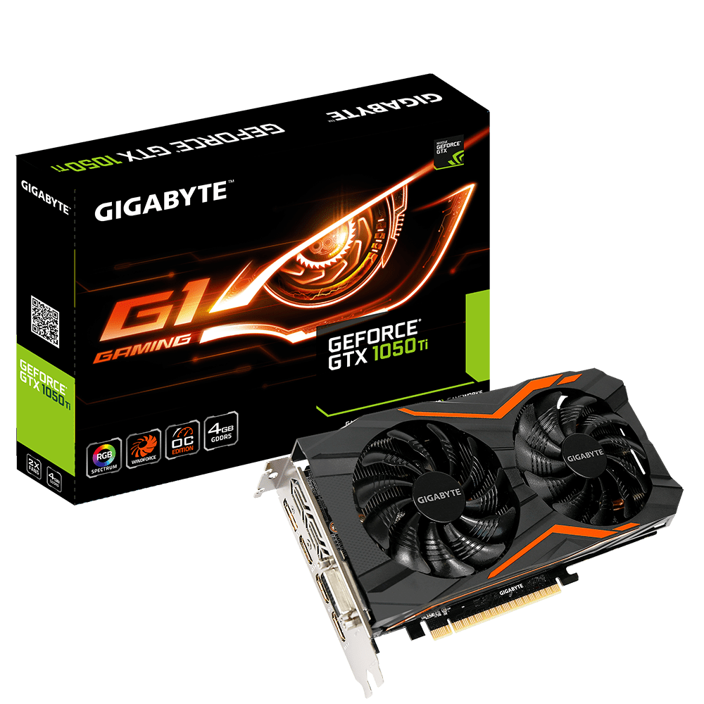 GeForce® GTX 1050 Ti G1 Gaming 4G Key Features | Ekran Kartı - GIGABYTE