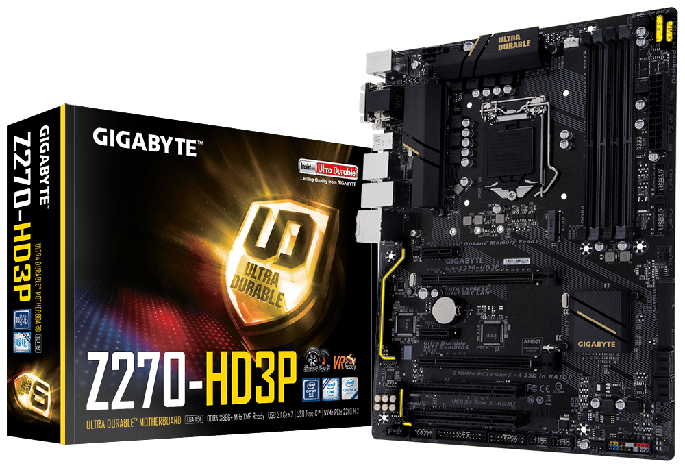 GAZ270HD3P (rev. 1.0) Support Motherboard GIGABYTE Global