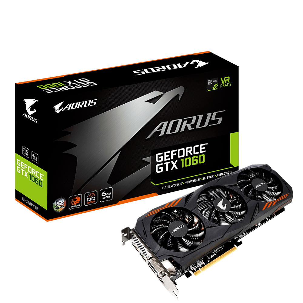 AORUS GeForce® GTX 1060 6G (rev. 2.0) Support | Graphics Card