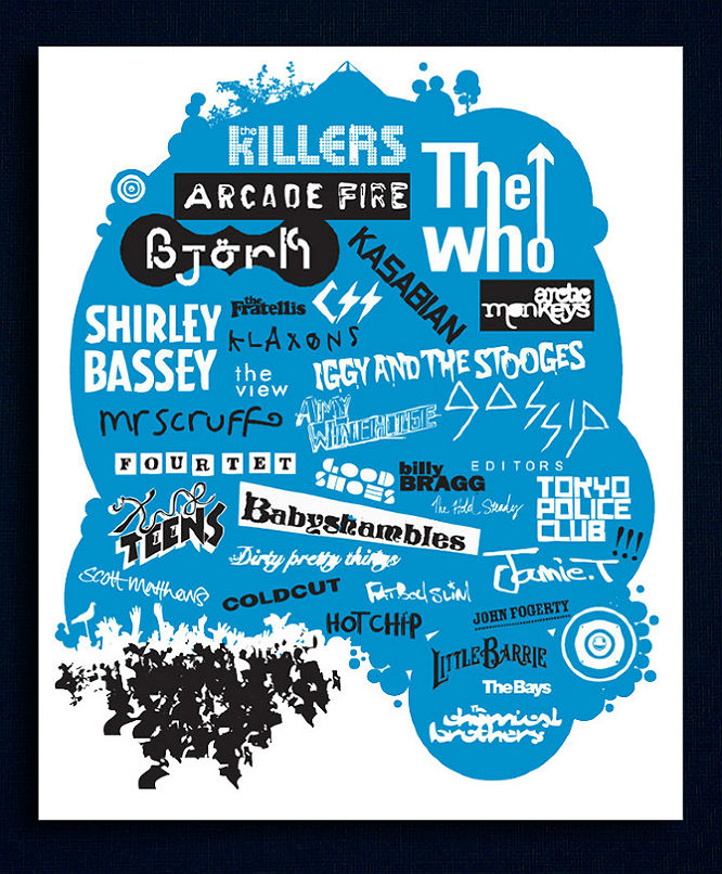 Every Glastonbury lineup and poster in history Gigwise