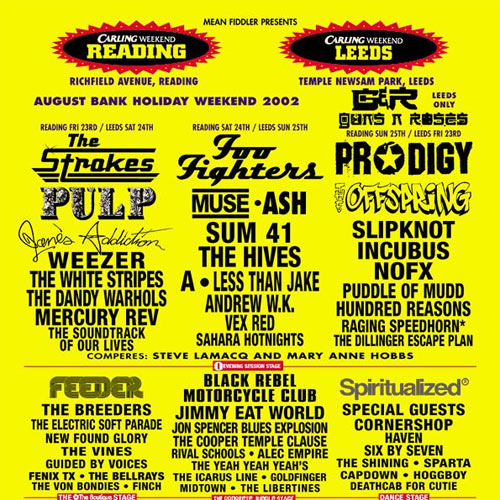 The best Reading and Leeds festival lineup ever Vote! Gigwise
